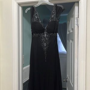 Formal long black dress